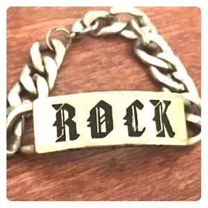 Hard Rock Cafe NYC souvenir link bracelet